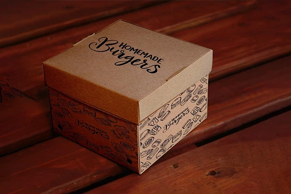 Caja para hamburguesas personalizadas M