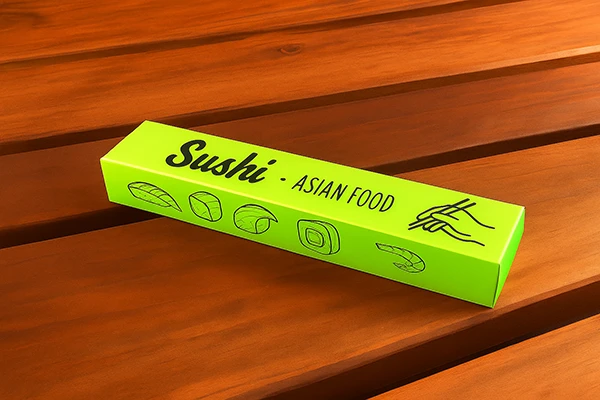 Caja sushi single personalizada