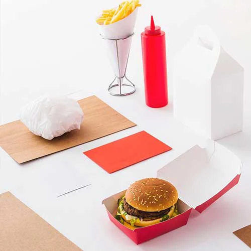 Packaging hamburguesas